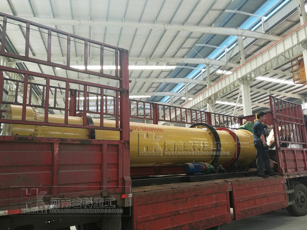   福建的用戶，你采購的雞糞烘干機(jī)已發(fā)貨，請注意查收